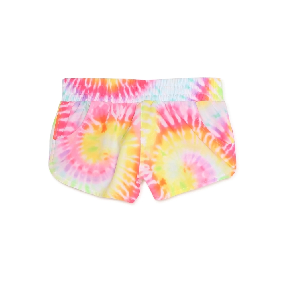 Colorful Tie-Dye Kids Shorts
